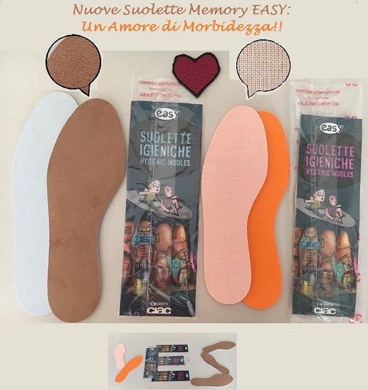 NEW MEMORY INSOLES EASY