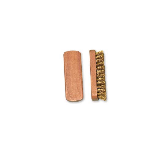 BRUSH IN BRASS RECTANGULAR 210 11X4