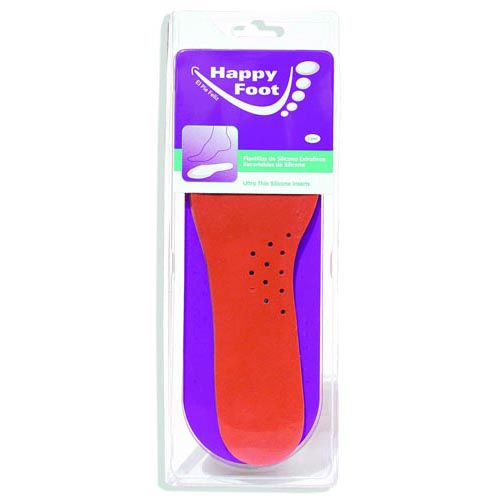 HF 400 THIN INSOLES SILICONE/PIERCED