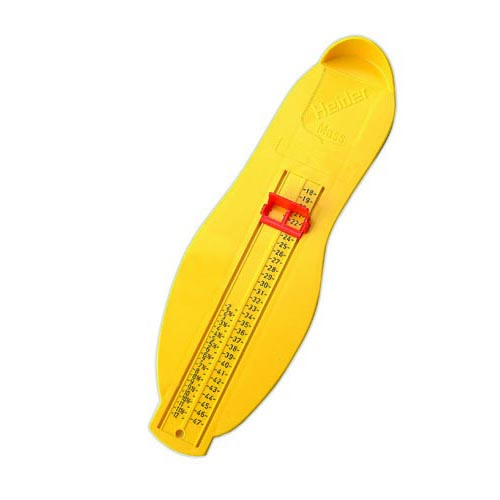 PLASTIC SIZE STICK YELLOW + SINGLE BOX